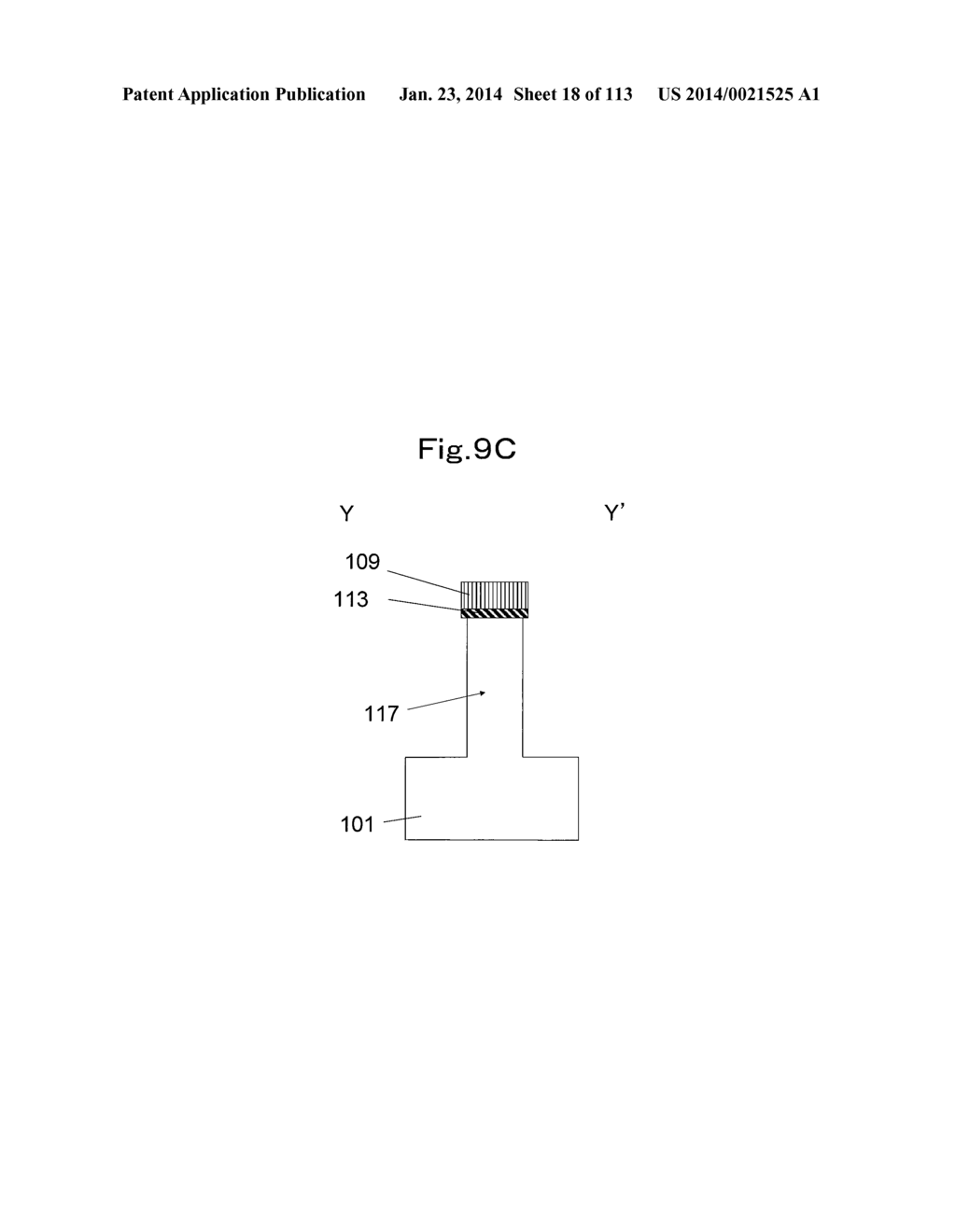 NONVOLATILE SEMICONDUCTOR MEMORY TRANSISTOR, NONVOLATILE SEMICONDUCTOR     MEMORY, AND METHOD FOR MANUFACTURING NONVOLATILE SEMICONDUCTOR MEMORY - diagram, schematic, and image 19