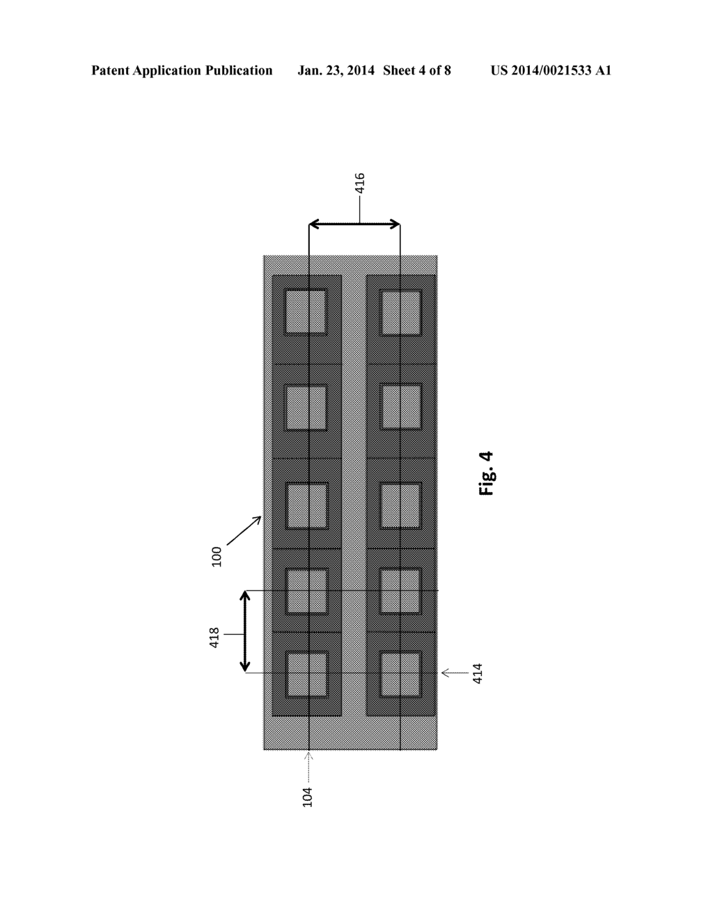 SELF-ALIGNED PROCESS TO FABRICATE A MEMORY CELL ARRAY WITH A     SURROUNDING-GATE ACCESS TRANSISTOR - diagram, schematic, and image 05