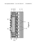 PACKAGE STRUCTURES INCLUDING A CAPACITOR AND METHODS OF FORMING THE SAME diagram and image