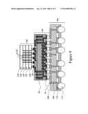 PACKAGE STRUCTURES INCLUDING A CAPACITOR AND METHODS OF FORMING THE SAME diagram and image