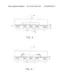 SEMICONDUCTOR PACKAGE WITH SINGLE SIDED SUBSTRATE DESIGN AND MANUFACTURING     METHODS THEREOF diagram and image