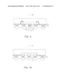 SEMICONDUCTOR PACKAGE WITH SINGLE SIDED SUBSTRATE DESIGN AND MANUFACTURING     METHODS THEREOF diagram and image