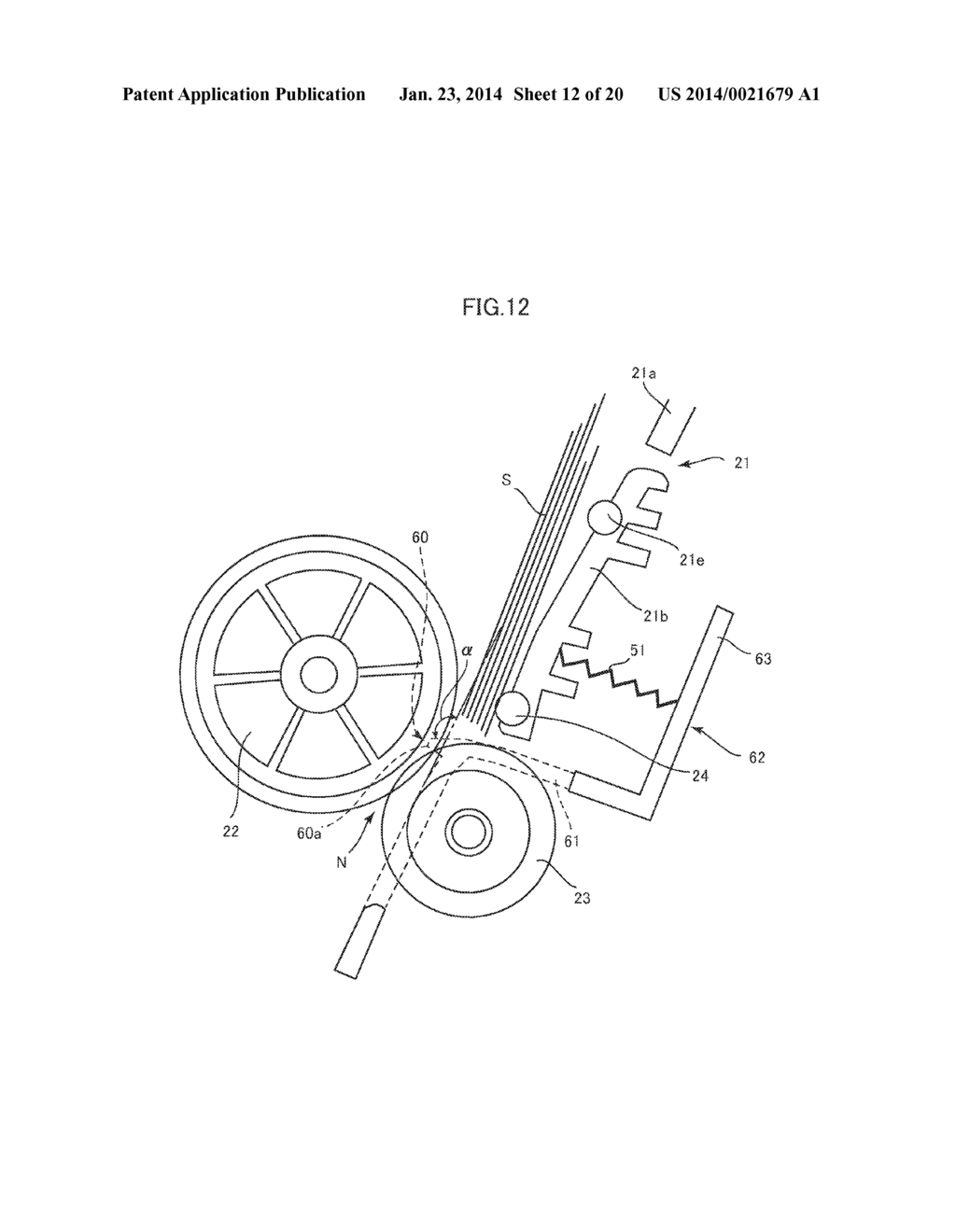 SHEET CONVEYING APPARATUS - diagram, schematic, and image 13