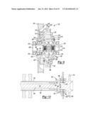 AXLE ASSEMBLY FOR A MOTORCYCLE ASSEMBLY HAVING A PAIR OF DRIVEN WHEELS diagram and image