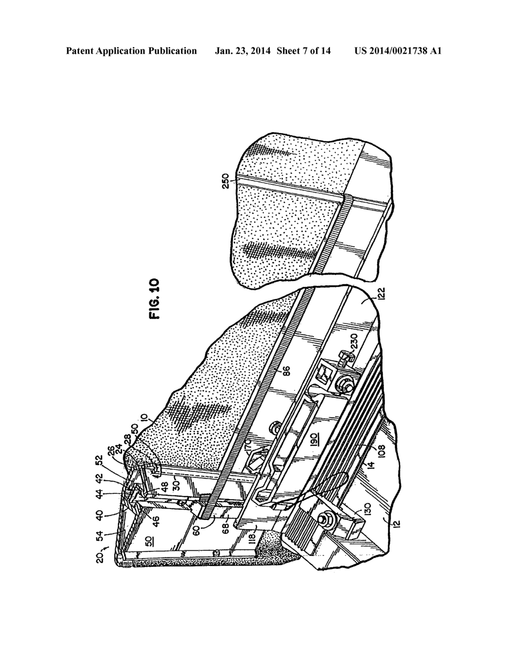 Tonneau Cover Having Securing Mechanism - diagram, schematic, and image 08