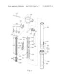 ADJUSTING METHOD AND STRUCTURE FOR SEAT POST OF BICYCLE diagram and image