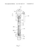 ADJUSTING METHOD AND STRUCTURE FOR SEAT POST OF BICYCLE diagram and image