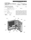 JOBSITE STORAGE CABINET FOR HOUSING ELECTRONIC EQUIPMENT diagram and image