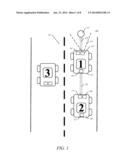 INTER-VEHICLE ALERT SYSTEM WITH NAGABLE VIDEO LOOK AHEAD diagram and image