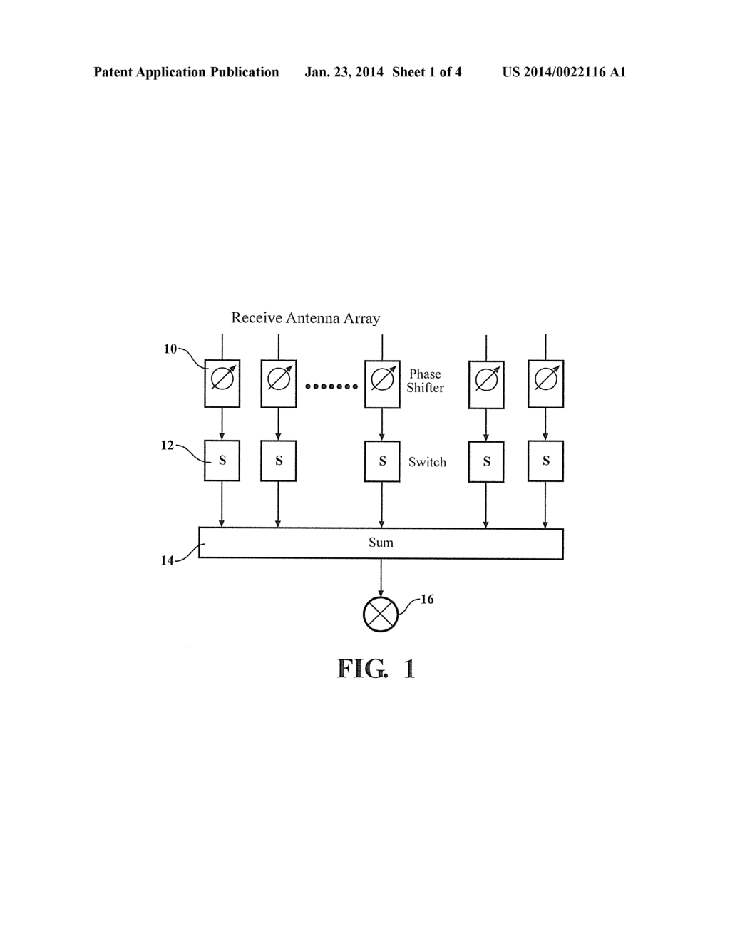 DIGITAL BEAM FORMING USING PHASED ARRAY ARCHITECTURE - diagram, schematic, and image 02