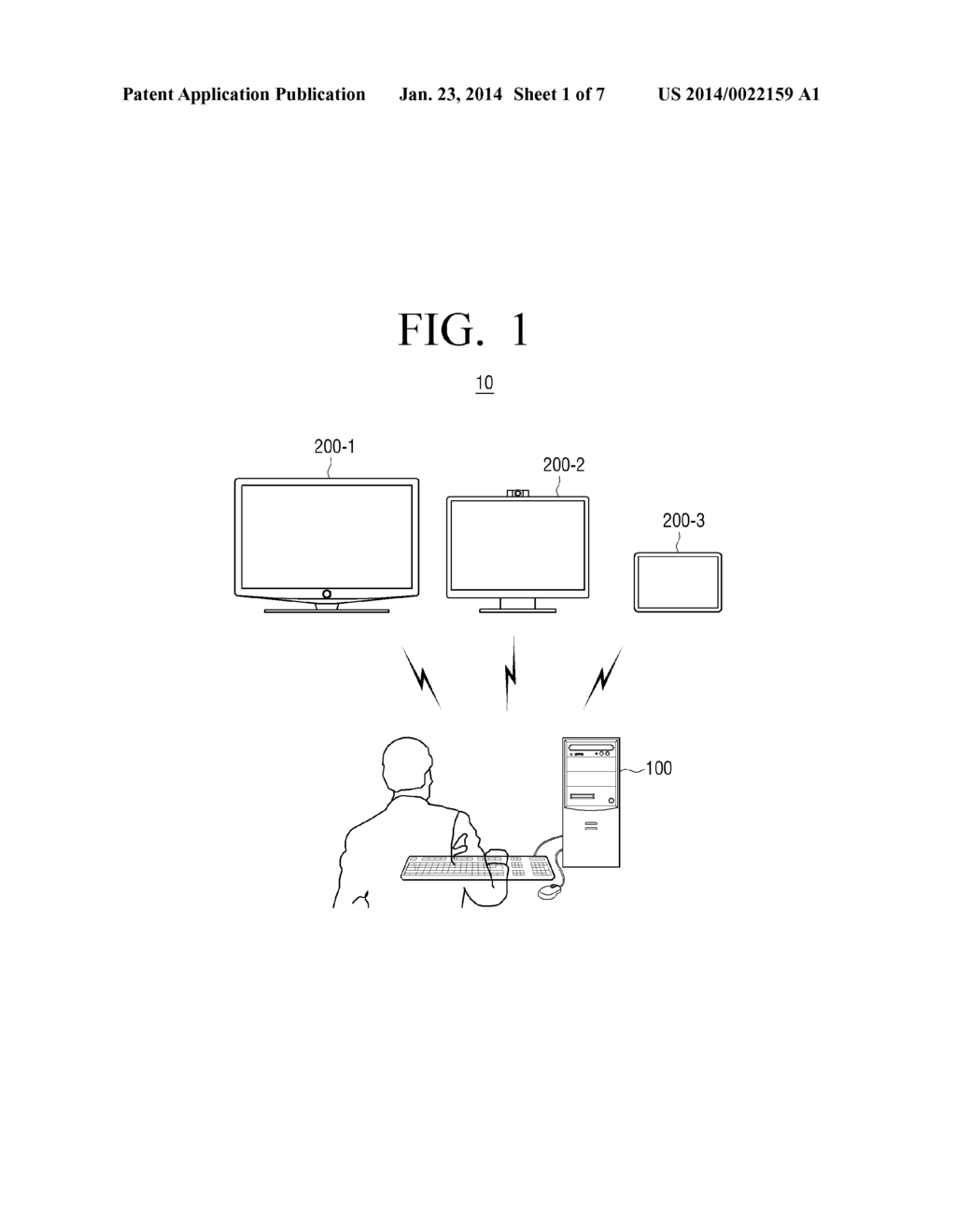 DISPLAY APPARATUS CONTROL SYSTEM AND METHOD AND APPARATUS FOR CONTROLLING     A PLURALITY OF DISPLAYS - diagram, schematic, and image 02