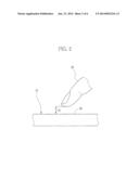 TOUCH PANEL DEVICE AND DISPLAY METHOD diagram and image