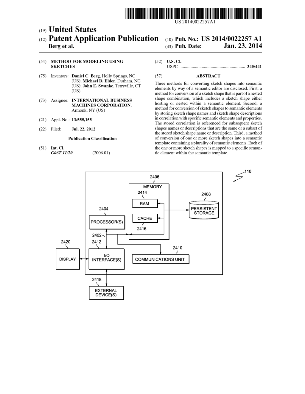 METHOD FOR MODELING USING SKETCHES - diagram, schematic, and image 01