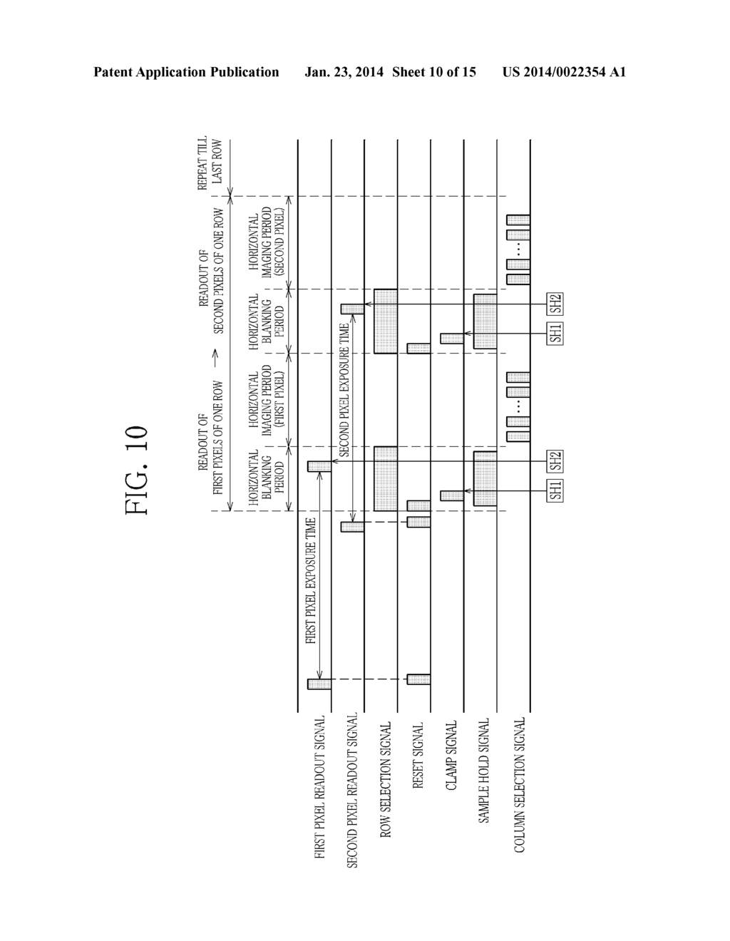 SOLID-STATE IMAGING ELEMENT, DRIVING METHOD THEREOF, AND IMAGING DEVICE - diagram, schematic, and image 11