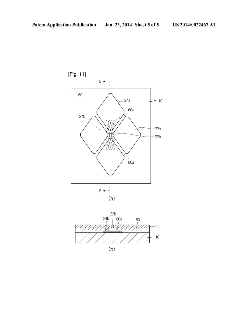 TOUCH PANEL AND METHOD FOR MANUFACTURING THE SAME - diagram, schematic, and image 06