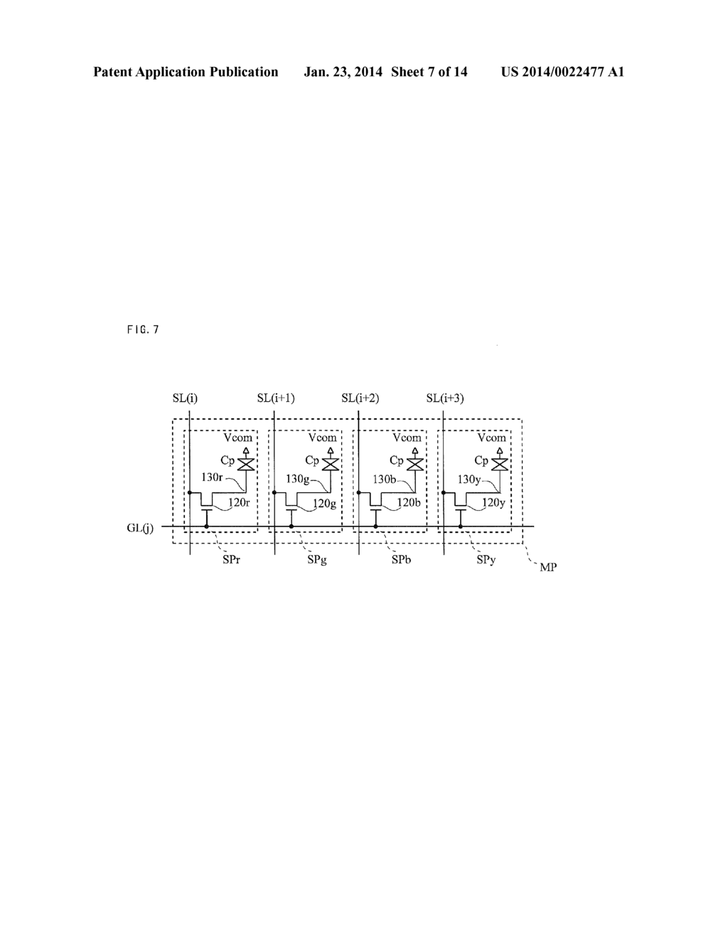 LIQUID CRYSTAL DISPLAY PANEL AND LIQUID CRYSTAL DISPLAY DEVICE INCLUDING     SAME - diagram, schematic, and image 08