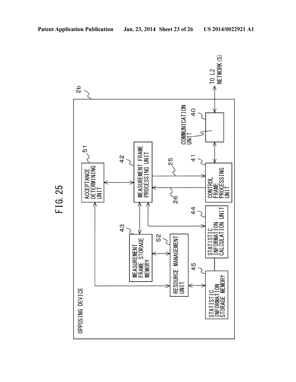 FRAME LOSS MEASUREMENT DEVICE, COMMUNICATION DEVICE, COMMUNICATION SYSTEM     AND PERFORMANCE MEASUREMENT METHOD - diagram, schematic, and image 24