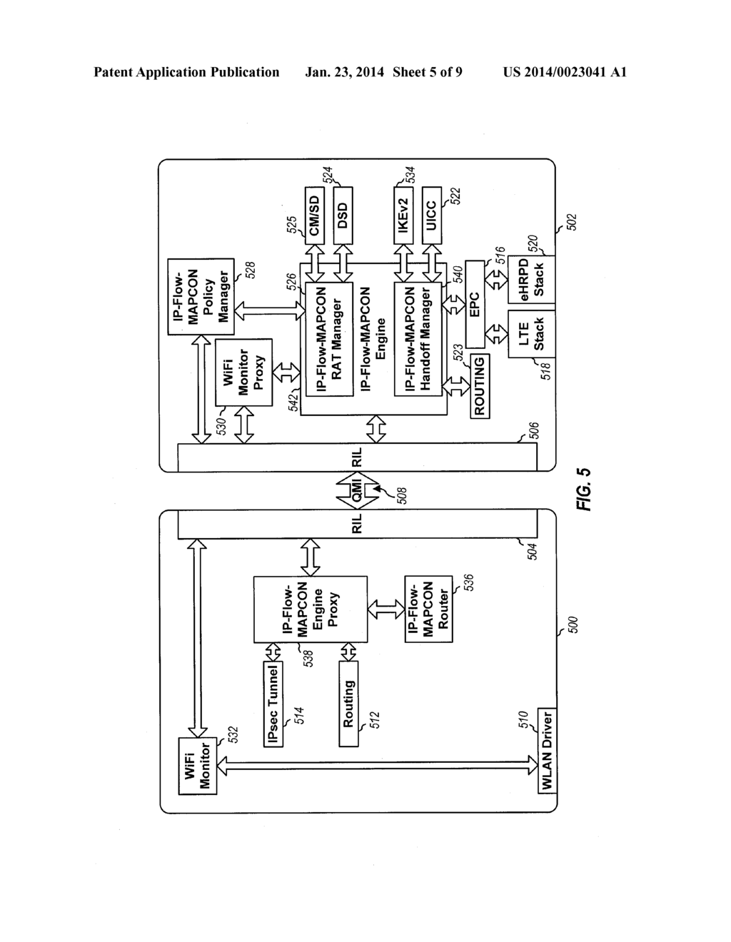 SYSTEMS AND METHODS SUPPORTING WLAN-WWAN MOBILITY IN DEVICES - diagram, schematic, and image 06