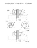 QUICK ATTACHING AND DETACHING NUT diagram and image