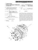 COMBINED MOTOR AND BRAKE WITH ROTATING BRAKE-RELEASE PISTON diagram and image