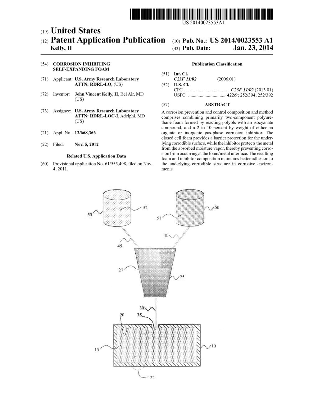 CORROSION INHIBITING SELF-EXPANDING FOAM - diagram, schematic, and image 01