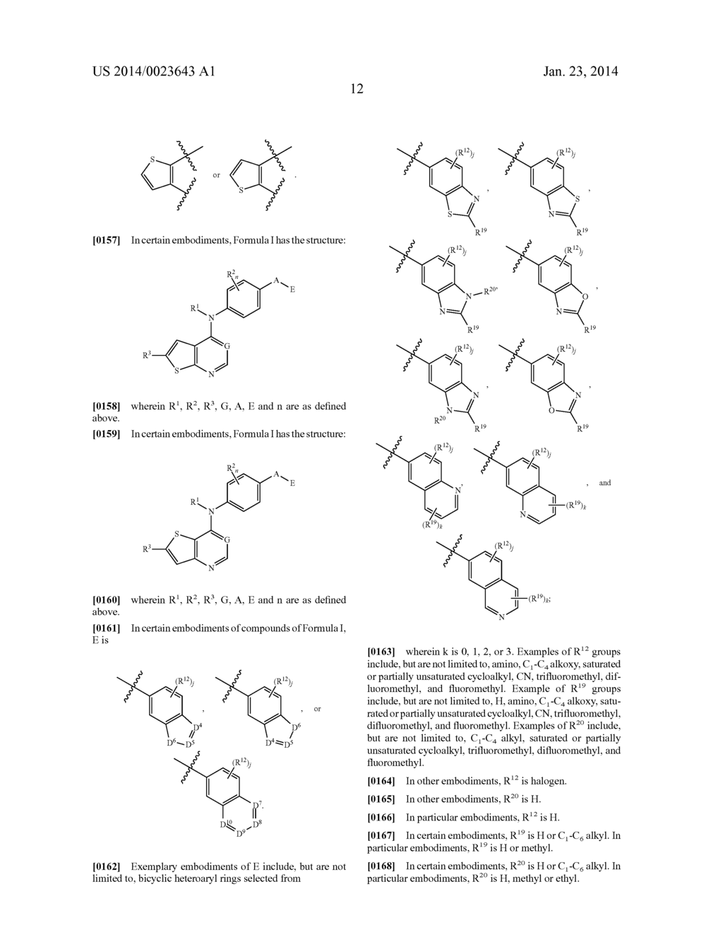 N4-PHENYL-QUINAZOLINE-4-AMINE DERIVATIVES AND RELATED COMPOUNDS AS ERBB     TYPE I RECEPTOR TYROSINE KINASE INHIBITORS FOR THE TREATMENT OF     HYPERPROLIFERATIVE DISEASES - diagram, schematic, and image 13