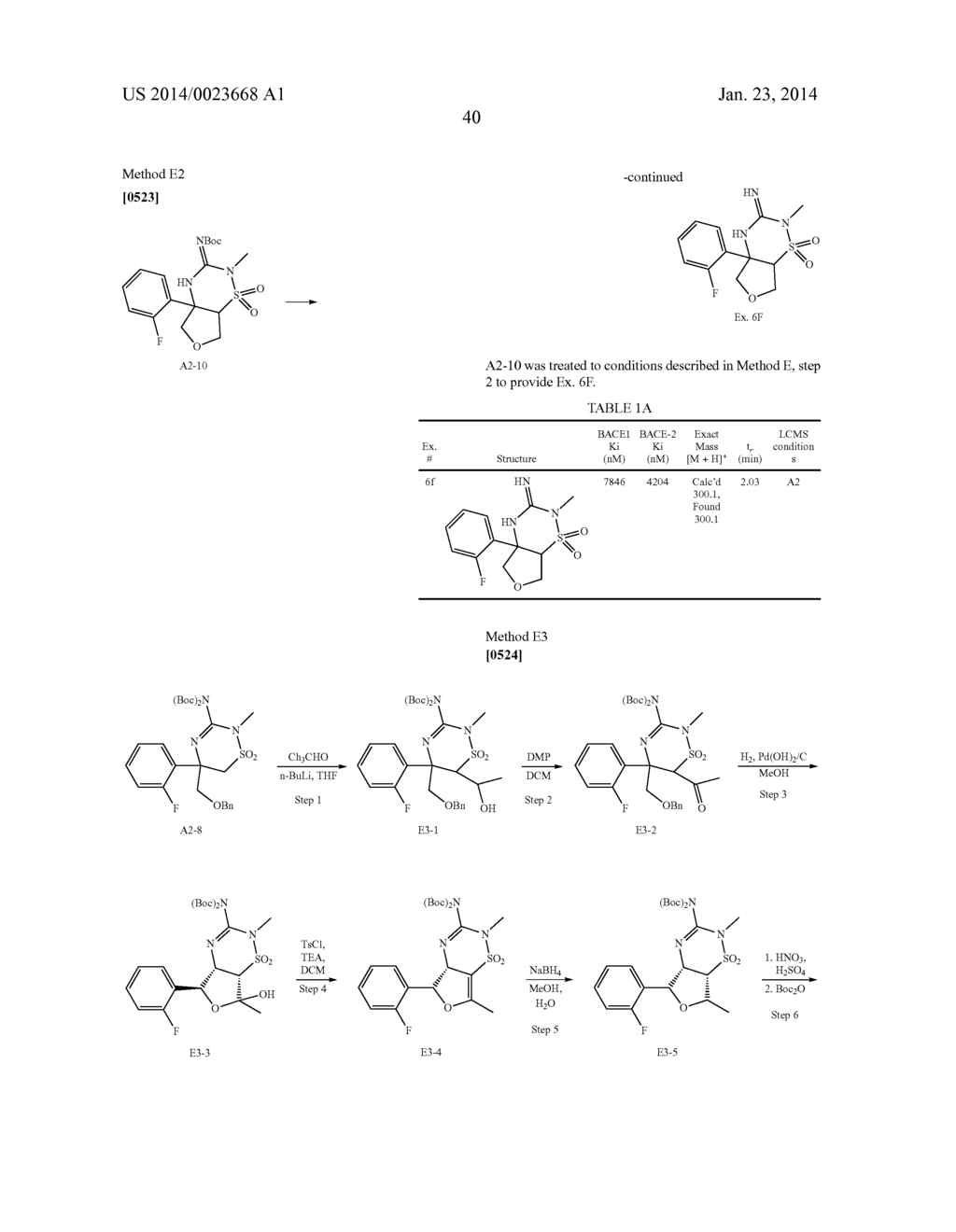 C5-C6 OXACYCLIC-FUSED THIADIAZINE DIOXIDE COMPOUNDS AS BACE INHIBITORS,     COMPOSITIONS, AND THEIR USE - diagram, schematic, and image 41