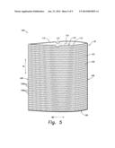 Multi-Ply Puckered Films Formed By Discontinuous Lamination of Films     Having Different Rebound Ratios diagram and image