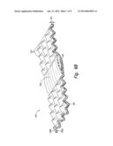 Multi-Ply Puckered Films Formed By Discontinuous Lamination of Films     Having Different Rebound Ratios diagram and image