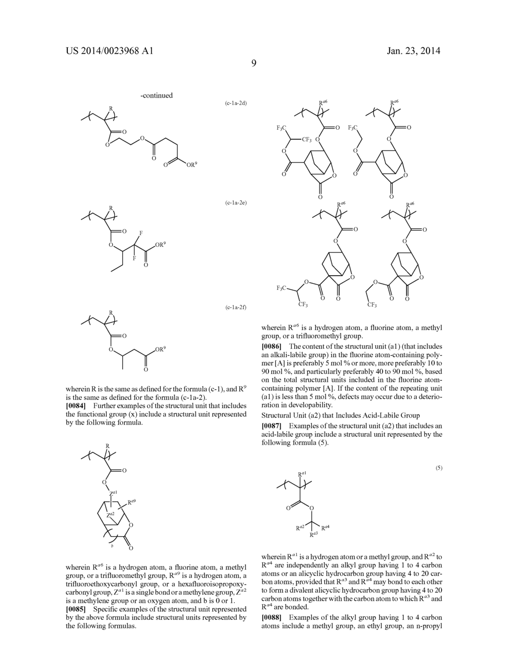 RESIST PATTERN-FORMING METHOD, RESIST PATTERN-FORMING RADIATION-SENSITIVE     RESIN COMPOSITION, AND RESIST FILM - diagram, schematic, and image 10