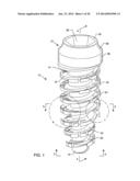 SELF-OSTEOTOMIZING BONE IMPLANT AND RELATED METHOD diagram and image