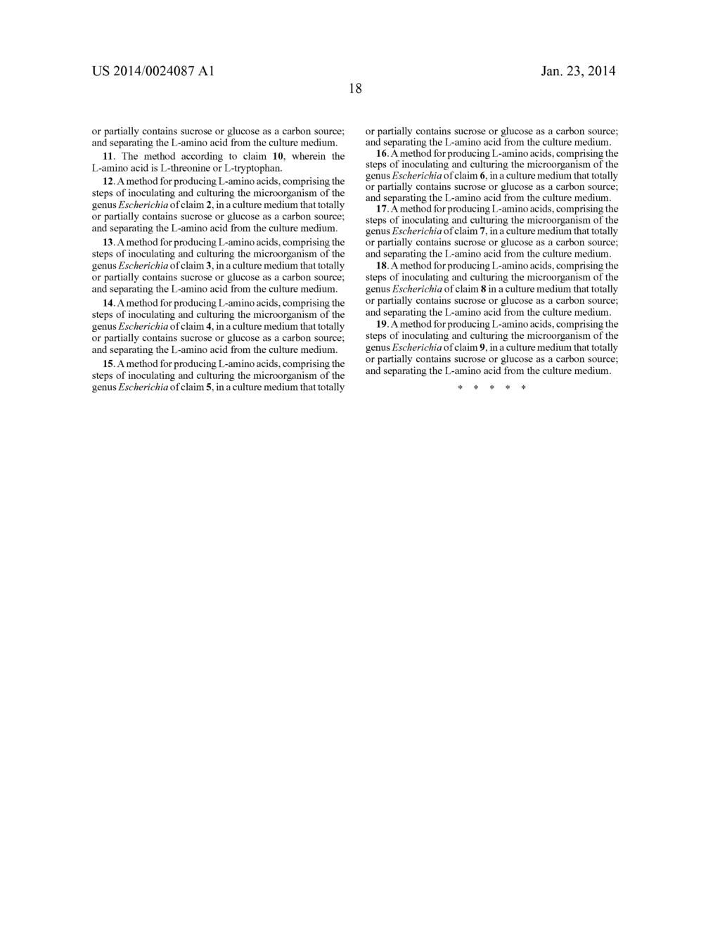 MICROORGANISM HAVING ENHANCED L-AMINO ACIDS PRODUCTIVITY AND PROCESS FOR     PRODUCING L-AMINO ACIDS USING THE SAME - diagram, schematic, and image 20