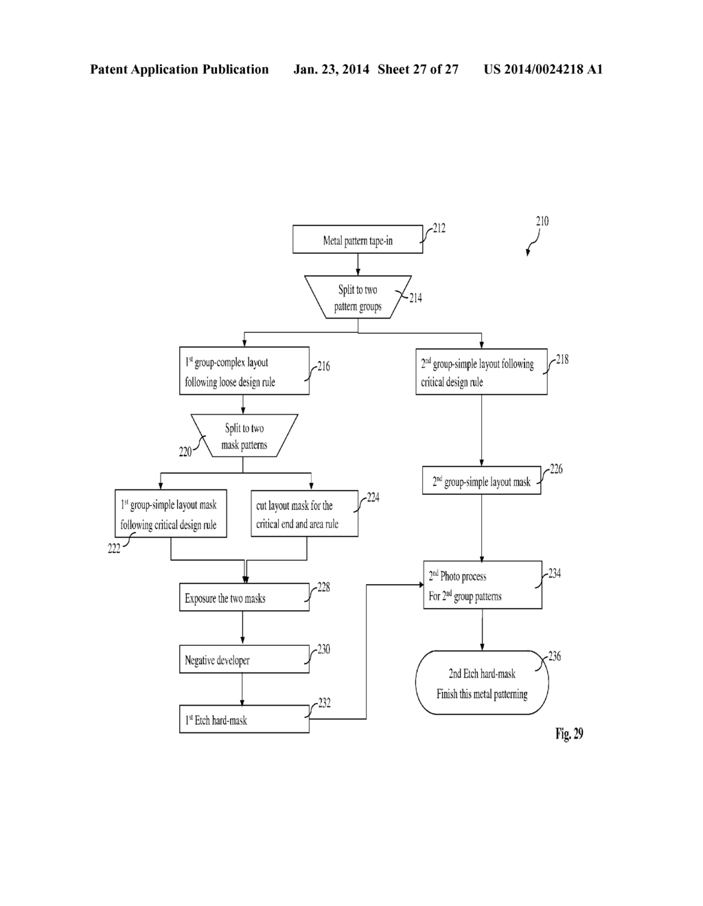 Integrated Circuit Method With Triple Patterning - diagram, schematic, and image 28