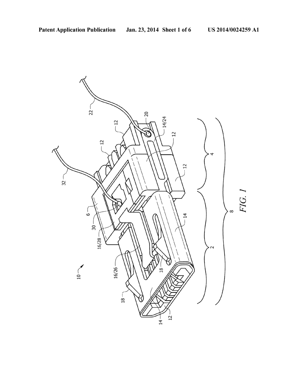 COMMUNICATION CONNECTOR WITH ANALOG COUPLING CIRCUIT - diagram, schematic, and image 02