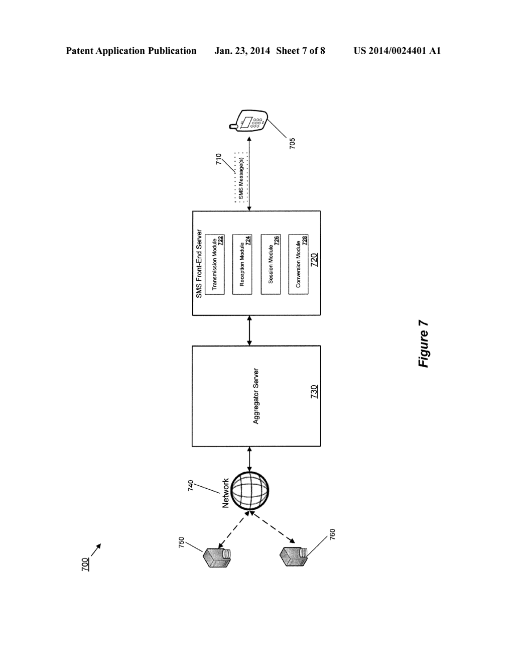 METHODS FOR USER-INTERFACE OVER SMS MESSAGES BASED ON A REUSABLE CONTEXT     MODEL - diagram, schematic, and image 08