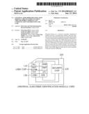 UNIVERSAL SUBSCRIBER IDENTIFICATION MODULE CARD, INCLUDING SECURITY CHIP,     FOR MOBILE TERMINAL AND COMMUNICATION METHOD USING THE SAME diagram and image