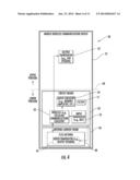 MOBILE WIRELESS DEVICE WITH MULTI FEED POINT ANTENNA AND AUDIO TRANSDUCER     AND RELATED METHODS diagram and image