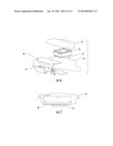 MOBILE WIRELESS DEVICE WITH MULTI FEED POINT ANTENNA AND AUDIO TRANSDUCER     AND RELATED METHODS diagram and image