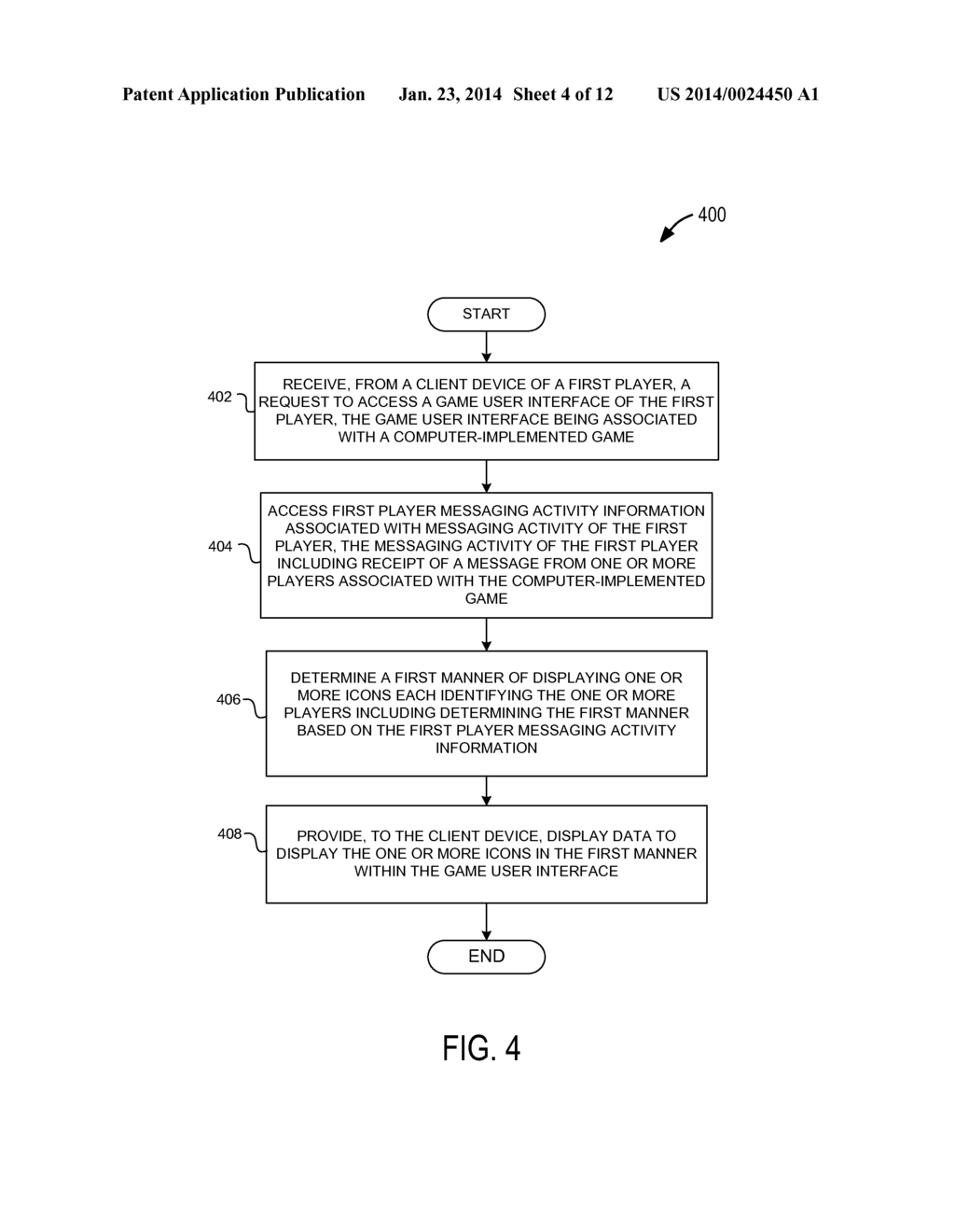 SYSTEM AND METHODS TO DISPLAY ICONS BASED ON MESSAGING ACTIVITY - diagram, schematic, and image 05