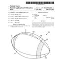 Football With Aerodynamic Lace diagram and image