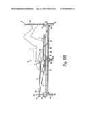 EXERCISE APPARATUS WITH RESILIENT FOOT SUPPORT diagram and image