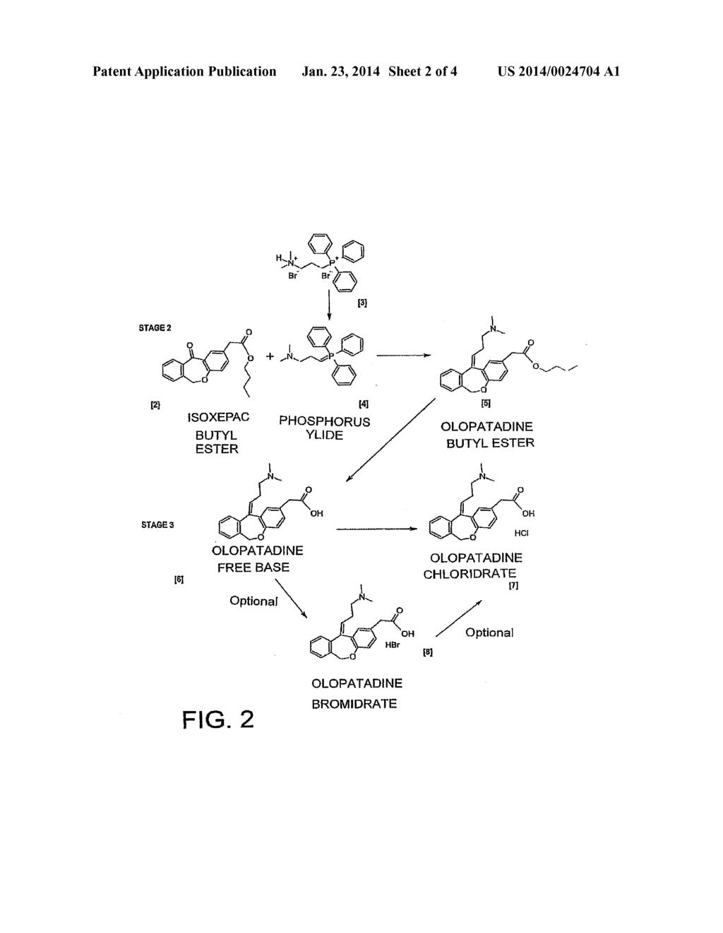 PROCESS FOR THE PREPARATION OF OLOPATADINE - diagram, schematic, and image 03