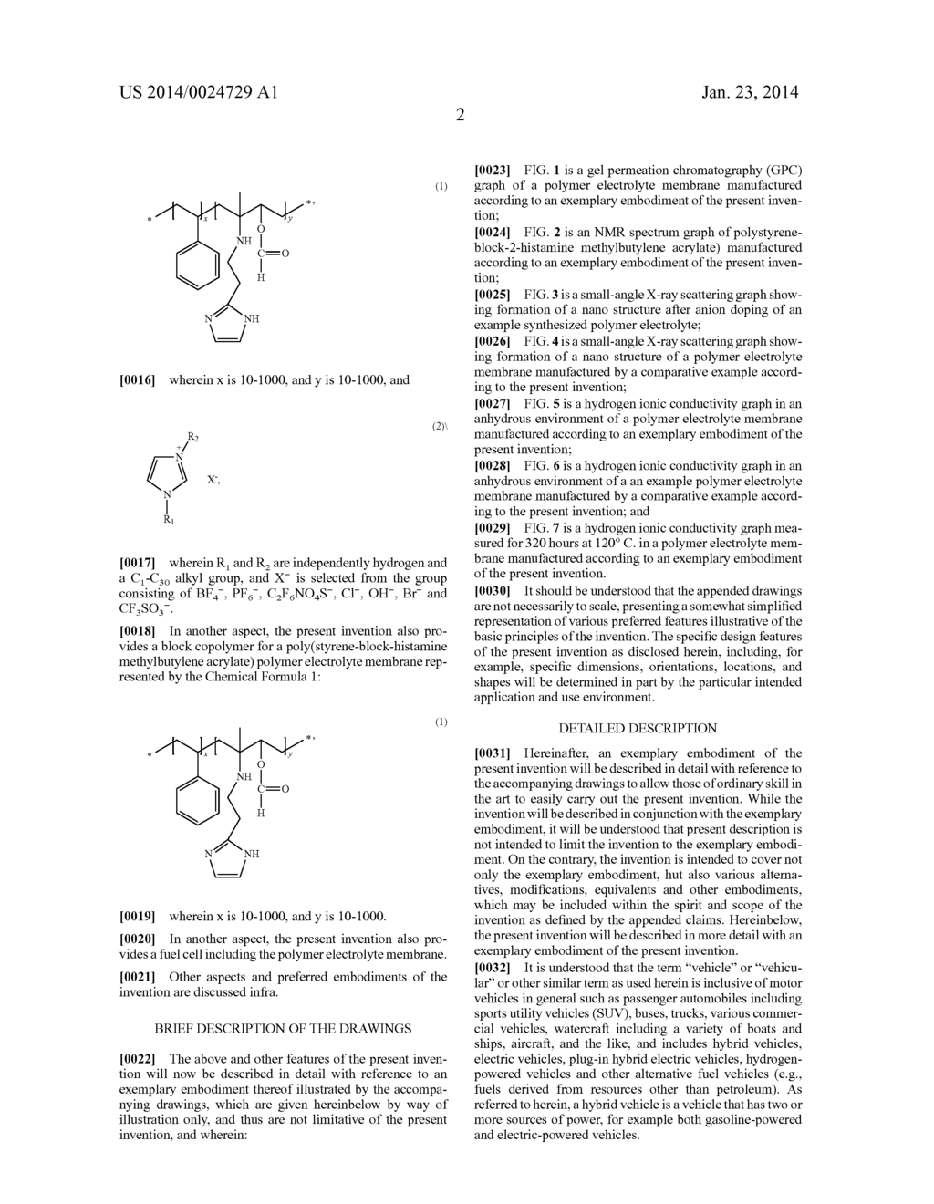 POLYMER ELECTROLYTE MEMBRANE CHEMICALLY BONDED WITH IONIC LIQUID AND FUEL     CELL USING THE SAME - diagram, schematic, and image 10