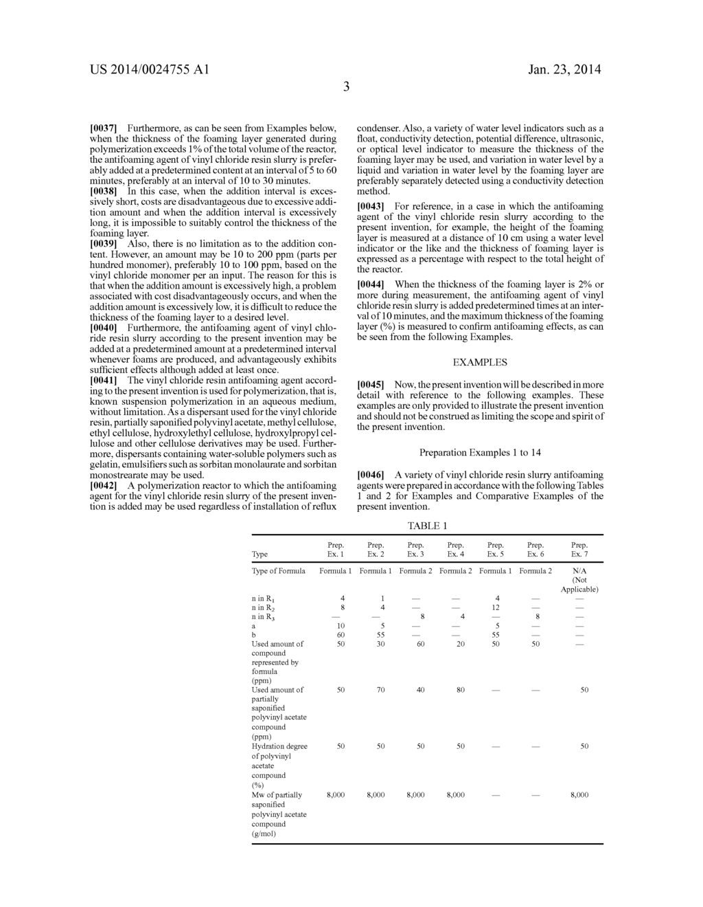 METHOD FOR DEFOAMING A VINYL CHLORIDE RESIN SLURRY - diagram, schematic, and image 04