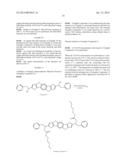 ORGANIC SEMICONDUCTIVE MATERIAL PRECURSOR CONTAINING     DITHIENOBENZODITHIOPHENE DERIVATIVE, INK, INSULATING MEMBER,     CHARGE-TRANSPORTING MEMBER, AND ORGANIC ELECTRONIC DEVICE diagram and image
