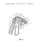 SIMPLIFIED SPRING LOAD MECHANISM FOR DELIVERING SHAFT FORCE OF A SURGICAL     INSTRUMENT diagram and image