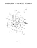 CLAMP FOR TEMPORARY OR DEFINITIVE EXTERNAL ORTHOPAEDIC FIXATION, AND     EXTERNAL FIXATION SYSTEM COMPRISING SAID CLAMP diagram and image