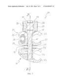 CLAMP FOR TEMPORARY OR DEFINITIVE EXTERNAL ORTHOPAEDIC FIXATION, AND     EXTERNAL FIXATION SYSTEM COMPRISING SAID CLAMP diagram and image