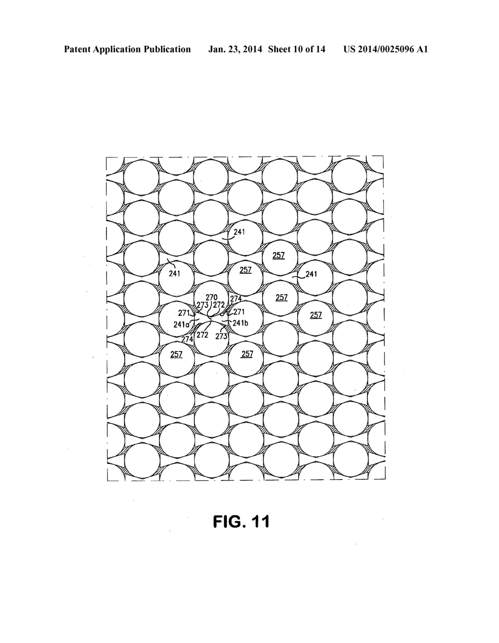 IMPLANTABLE MESH PROSTHESES AND METHOD OF MANUFACTURING SAME - diagram, schematic, and image 11