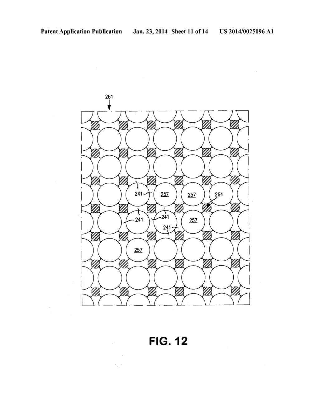 IMPLANTABLE MESH PROSTHESES AND METHOD OF MANUFACTURING SAME - diagram, schematic, and image 12